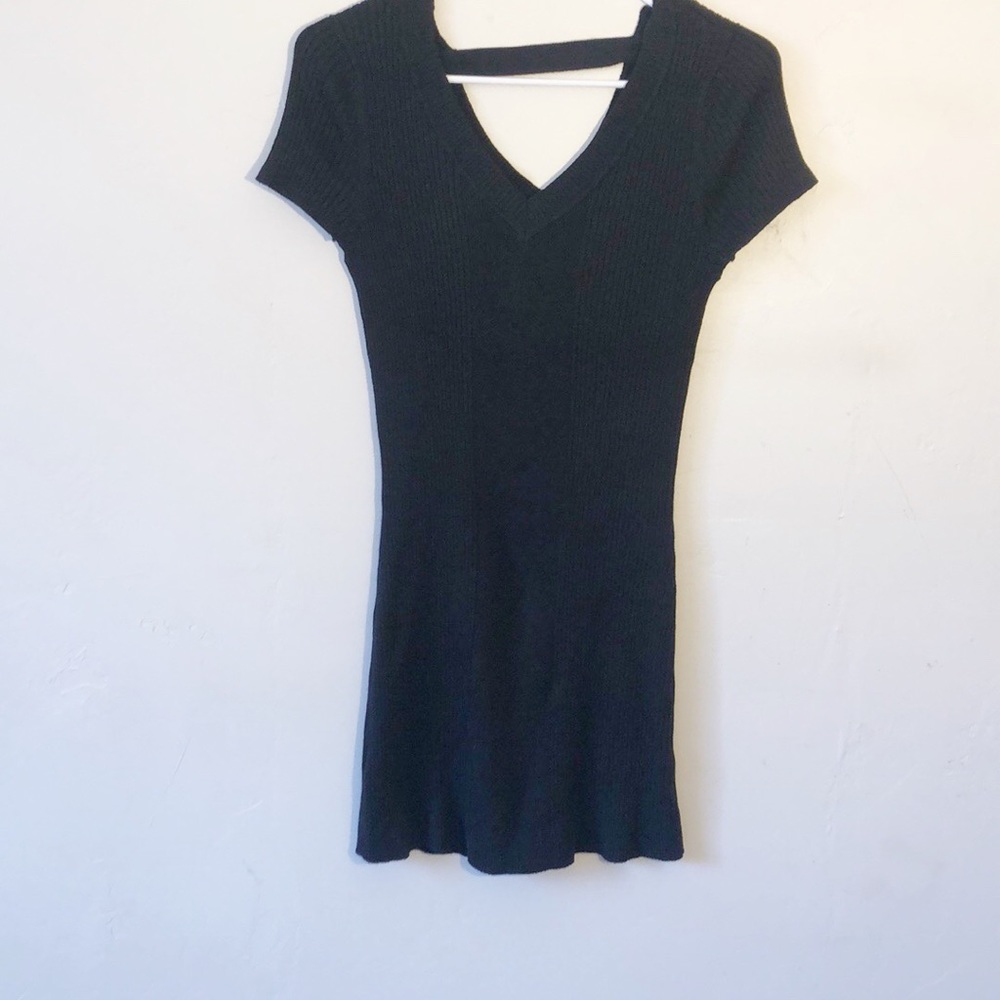 Bongo Black Knit Dress